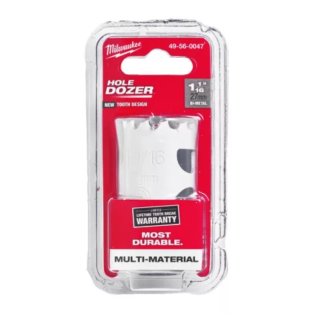 Hole Dozer™ Bimetál lyukfűrész KOBALT  27 mm (MILWAUKEE 49560047) 