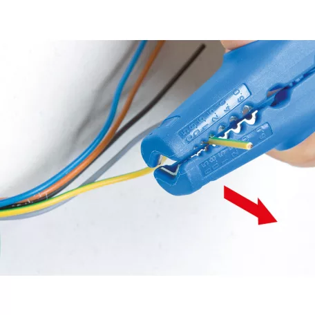 No. 400 Univerzális kábel és vezetékcsupaszoló szerszám Ø8-13mm/0.5-6.0mm² (WEICON 51000400)