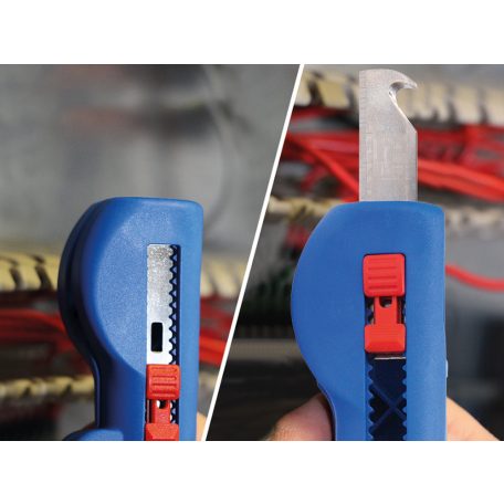 No. 16 Quadro-csupaszoló szerszám, kábelkés, blankoló Ø8-13mm, 0.5-6.0mm² (WEICON 52000016)