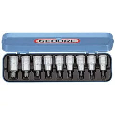   Dugókulcs készlet Torx 1/2'' 9 részes (GEDORE ITX 19 PM)