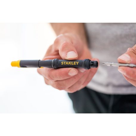 4in1 cserélhető fejű csavarhúzó kétvégű bitfejjel (STANLEY 66-344M)