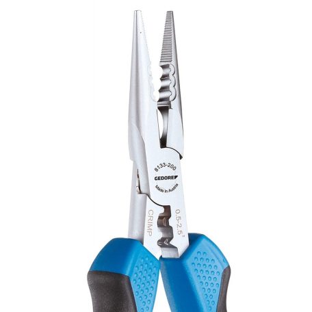 Gedore 3 funkciós fogó, 180 mm, 2K markolat (GEDORE 8133-180 JC)