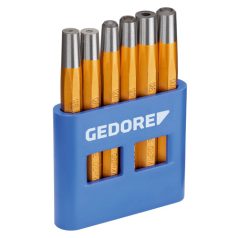   Szegecshúzó és szegecsfejező készlet 6 részes, tartóban (GEDORE 125 B)