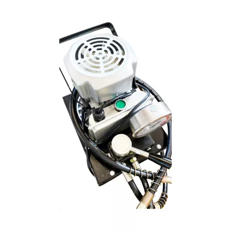 Kettős működésű elektromos hajtású tápegység, pumpa (kéziszelepes 700Bar-0.75kW/220V-8L) (B-630B-220-1HP-8L)