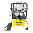 Kettős működésű elektromos hajtású tápegység, pumpa (mágnesszelep/lábpedál 700Bar/0.75kW/220V-8L) (B-630B-I-220-1HP-8L)