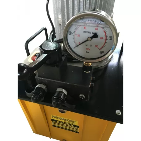Kettős működésű elektromos hajtású tápegység (kéziszelepes 700Bar-1.5kW/380V-35L (B-630B-II-380-2HP-35L)
