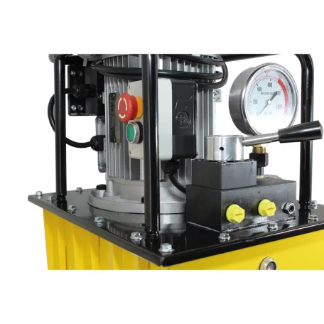 Kettős működésű elektromos hajtású tápegység (kéziszelepes 700bar-3kW/380V-35L) (B-630B-II-380-4HP-35L)