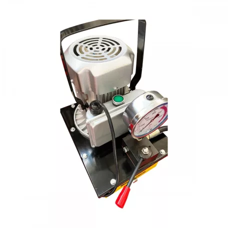 Egyszeres működésű elektromos hajtású tápegység (kéziszelepes 700Bar-0.75kW/220V-8L) (B-630C-220-1HP-8L)