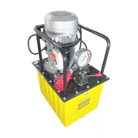 Egyszeres működésű elektromos hajtású tápegység (kéziszelepes 700Bar-3kW/380V-35L) (B-630M-380-4HP-35L)
