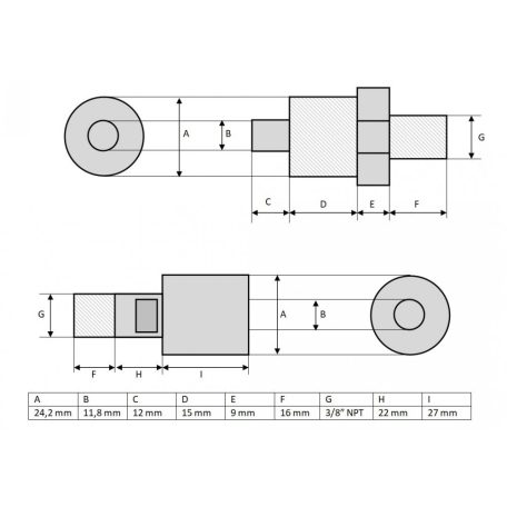 Kézi hajtású tápegység, hidraulikus pumpa (700Bar - 350cm3) (B-700C)