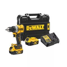   18V/2x5.0Ah XR PowerStack fúrócsavarozó+akku+töltő+TSTAK kofferben (DeWALT DCD800P2T-QW) 