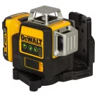 12V/1×2Ah Önszintező 3x360 1080 keresztlézer, töltő, koffer ZÖLD (DeWALT DCE089D1G-QW)