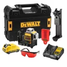 12V/2.0Ah Vonallézer, 3x360°+ Backpack (DeWALT DCE089D1R-QW)