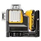 12V/2.0Ah Vonallézer, 3x360°+ Backpack (DeWALT DCE089D1R-QW)