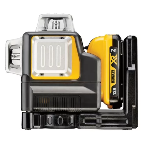 12V/2.0Ah Vonallézer, 3x360°+ Backpack (DeWALT DCE089D1R-QW)