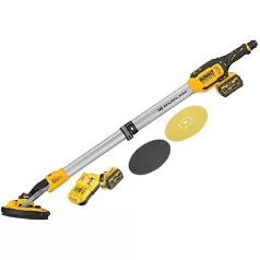   Gipszkarton csiszológép 225mm XR 18V‐2xFV6.0Ah (DeWALT DCE800T2-QW)