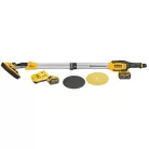 Gipszkarton csiszológép 225mm XR 18V‐2xFV6.0Ah (DeWALT DCE800T2-QW)