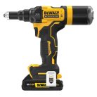 18V/2x2.0Ah XR szénkefe nélküli 4.8mm-es szegecshúzó G-osztály (DeWALT DCF403D2GT-QW)
