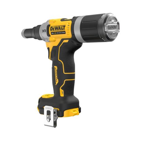 18V XR szénkefe nélküli 4.8-6.4 mm-es szegecshúzó – tartozékok nélkül (DeWALT DCF414NT-XJ)