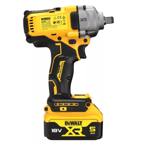 18V/2x5.0Ah Akkus Ütvecsavarozó 1/2", XR Li-Ion, TStak (DeWALT DCF891P2T-QW)