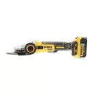 18V Akkumulátoros kefe nélküli lapos sarokcsiszoló 125mm (DeWALT DCG405FN-XJ) 