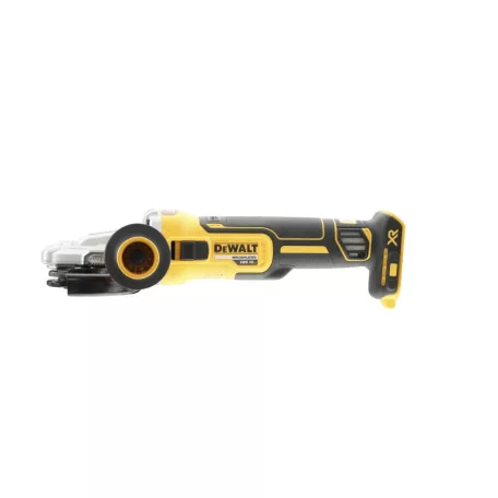 18V Akkumulátoros kefe nélküli lapos sarokcsiszoló 125mm (DeWALT DCG405FN-XJ) 