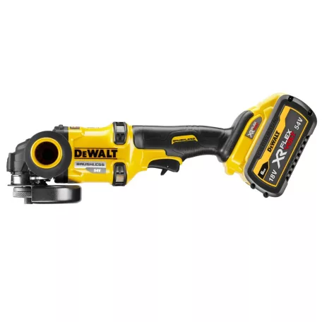 54V XR FLEXVOLT 125mm Akkus sarokcsiszoló - 2x6 Ah (DeWALT DCG418T2-QW) 