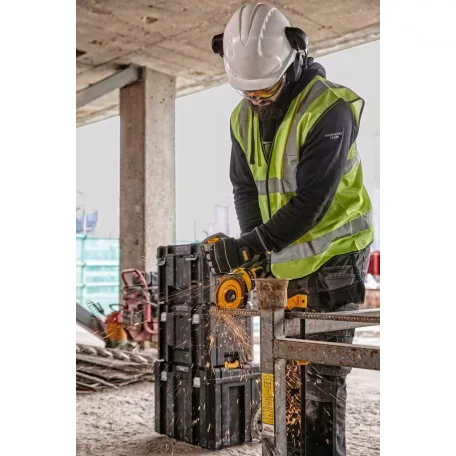 54V XR FLEXVOLT 125mm Akkus sarokcsiszoló - 2x6 Ah (DeWALT DCG418T2-QW) 