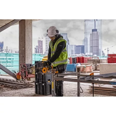54V XR FLEXVOLT 125mm Akkus sarokcsiszoló - 2x6 Ah (DeWALT DCG418T2-QW) 