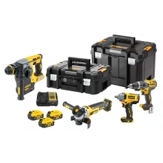  18V-OS XR 4 Gépes Akkumulátoros Combopack (DeWALT DCK428P3T-QW)