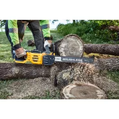   18V/5.0Ah 54V XR FLEXVOLT 50cm nagy teljesítményű akkumulátoros láncfűrész (DeWALT DCMCS575N-XJ) 