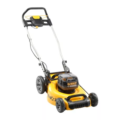 2×18V XR fűnyíró, 2x5 Ah Akku és 4A töltővel (DeWALT DCMW564P2-QW)