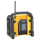 10.8-18V FM/AM kompakt XR rádió, hálózati/akku (akku nélkül) (DeWALT DCR019-QW)