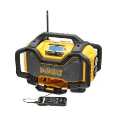 18V XR Bluetooth-os rádió és töltő (DeWALT DCR027-QW)