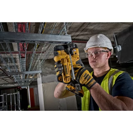 Akkumulátoros menetes szár daraboló 18V akku és töltő nélkül (DeWALT DCS350N-XJ)
