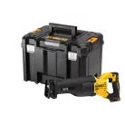 54V Akkumulátoros Orrfűrész, akku-töltő nélkül +TSTAK (DeWALT DCS386NT-XJ) 