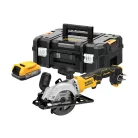 18V, 1x1,7 Ah Kézi körfűrész 115 mm TSTAK kofferben (DeWALT DCS571E1T-XJ) 