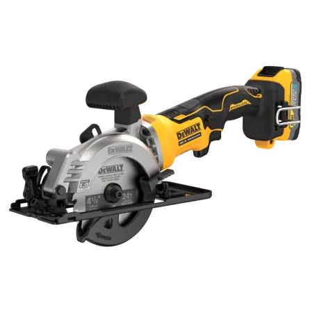 18V, 1x1,7 Ah Kézi körfűrész 115 mm TSTAK kofferben (DeWALT DCS571E1T-XJ) 