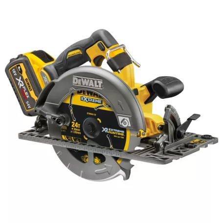 54V Akkus körfűrész XR FlexVolt, 190mm, 2x9Ah akku, TSTAK kofferben (DeWALT DCS579X2-QW) 