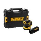 18V Akkumulátoros excentercsiszoló akkumulátor és töltő nélkül (125mm) (DeWALT DCW210NT-XJ) 