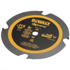 EXTREME Gyémánt Körfűrész penge 115mm 4T PCD (DeWALT DT20421-QZ)
