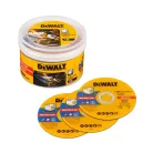 125 mm-es ragasztott vágókorong (inox 50 db/vödör) (DeWALT DT20598-QZ)