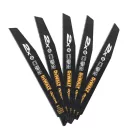 228 mm 2 × orrfűrészlap általános célú 10TPI 5 db (DeWALT DT2308L-QZ)