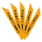 BI-METÁL Fémvágó kobalt kardfűrészlap 152mm - 5 db/cs (DeWALT DT2346-QZ)