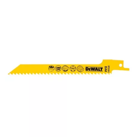 BI-METAL Favágó kardfűrészlap 152mm - 5 db/csomag (DeWALT DT2351-QZ)