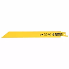   BI-METÁL Fémvágó kobalt kardfűrészlap 203mm - 5 db/cs (DeWALT DT2354-QZ)