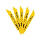BI-METÁL Fémvágó kobalt kardfűrészlap 152mm - 5 db/cs (DeWALT DT2385-QZ)
