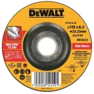 Tisztítókorong fémre 115mmx6.0mmx22.23mm (DeWALT DT43916-QZ)
