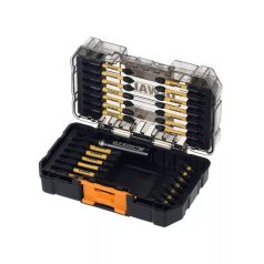   MCLAREN FLEXTORQ Bitkészlet TOUGH CASE-ben, 28db-os + Impact Ready bittartó (DT70902T-QZ)