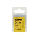 Csavarozóbetét, Torsion, PZ2, 25mm, 20db/cs (DeWALT DT7218-QZ)